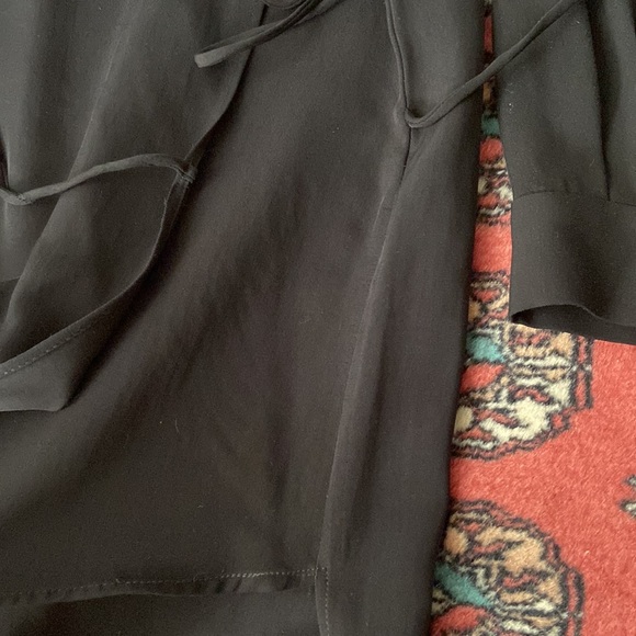 NWT MANGO Tunic Shirt/Dress with Draped Front - Picture 11 of 16